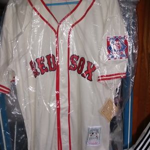#9 TED Williams old classic jersey cream (xl)  most have.new Never Use red sox